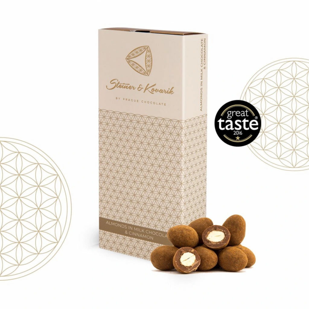 Almonds in Milk Chocolate with Cinnamon – GlobalSweetsMarket