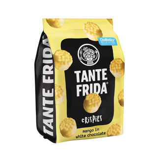 Crispies Mango in white chocolate